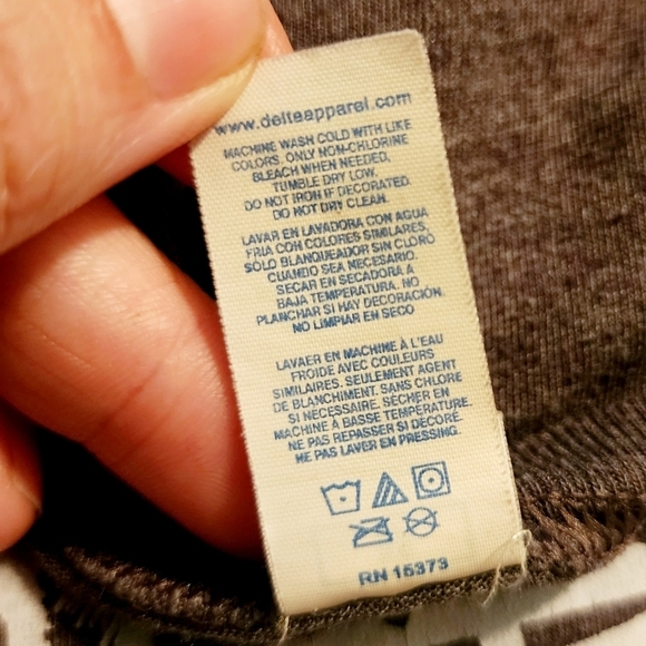 Delta Ringspun Cocoa Beach Florida Grey Graphic T-Shirt Tee Women’s Medium M EUC - Picture 5 of 5